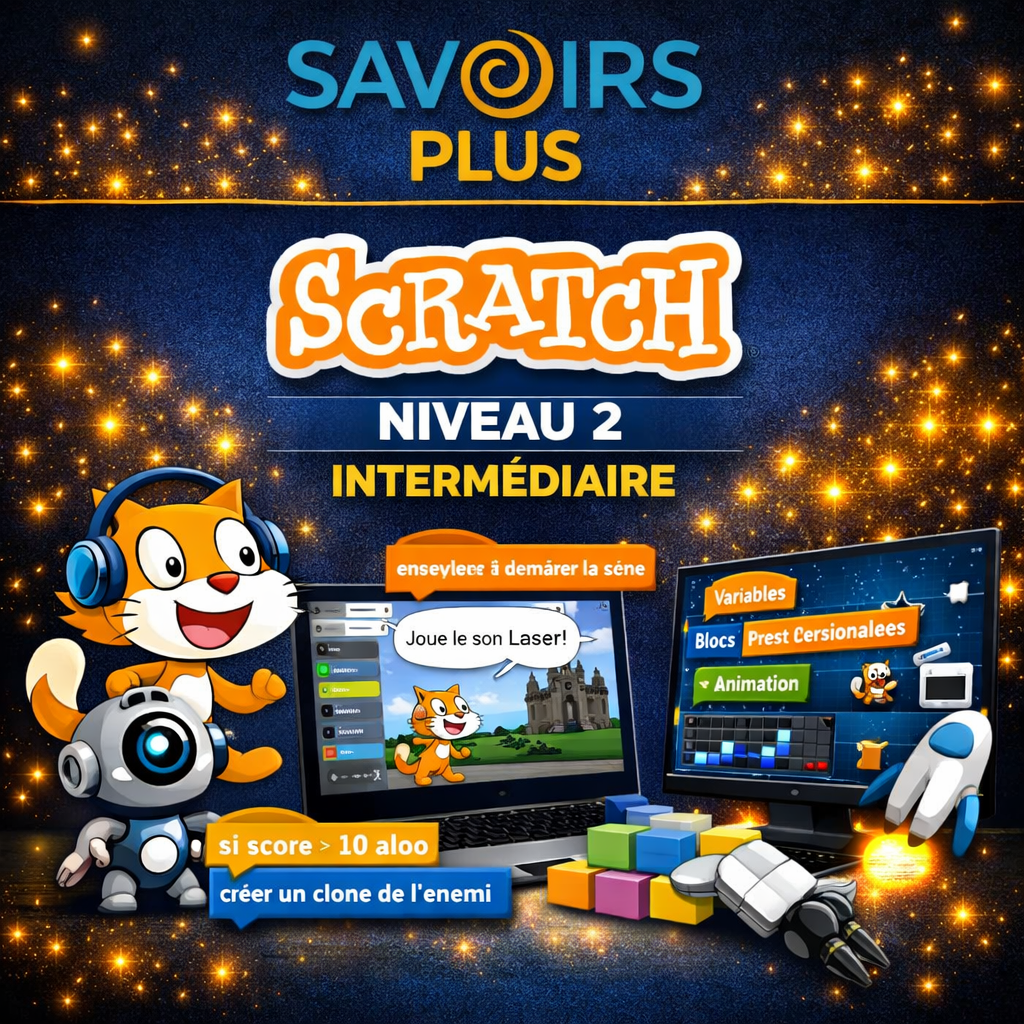 Scratch — Niveau 2 : Intermédiaire