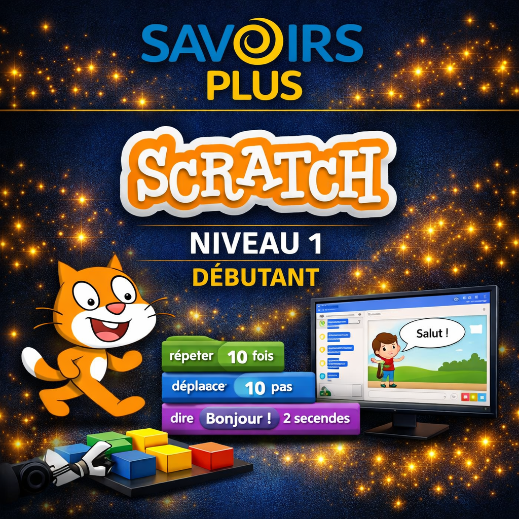 Scratch — Niveau 1 : Débutant